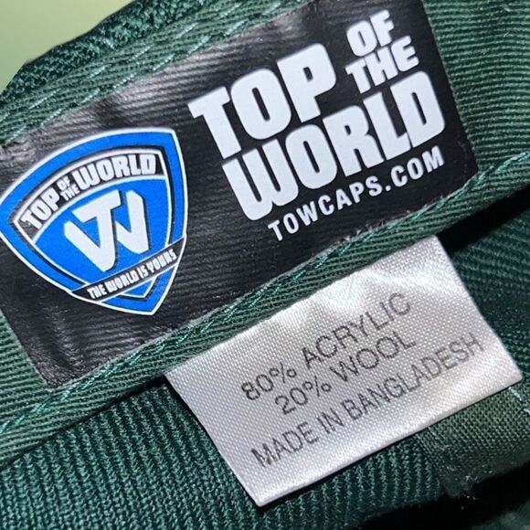 Top Of the World Bemidji State Beavers NCAA Wool Blend Adjustable Back Hat Cap - Picture 5 of 7